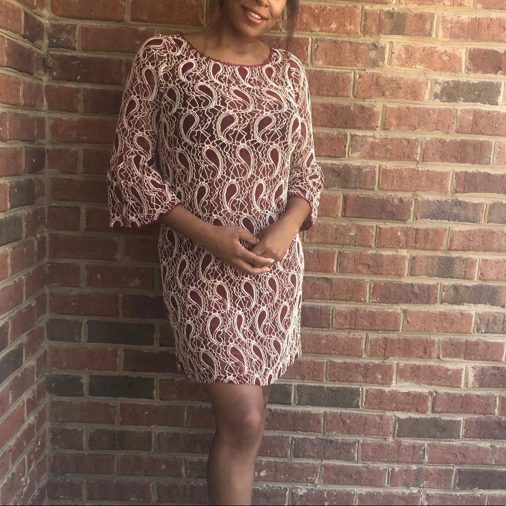 SEE THRU BANDANA dress